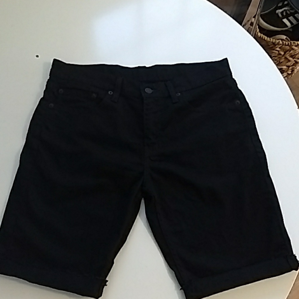 Men's Levi's Cutoff Black Shorts